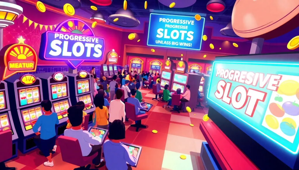 Discover The Thrills Of Slot Progresif: Unleash Big Wins With Progressive Slots!